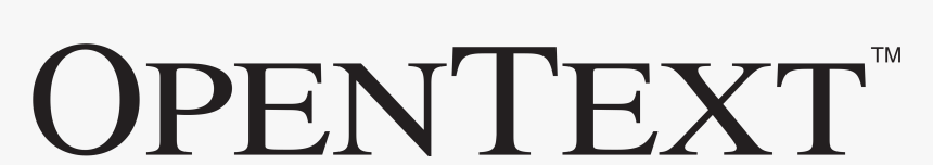 Open Text Logo Png, Transparent Png