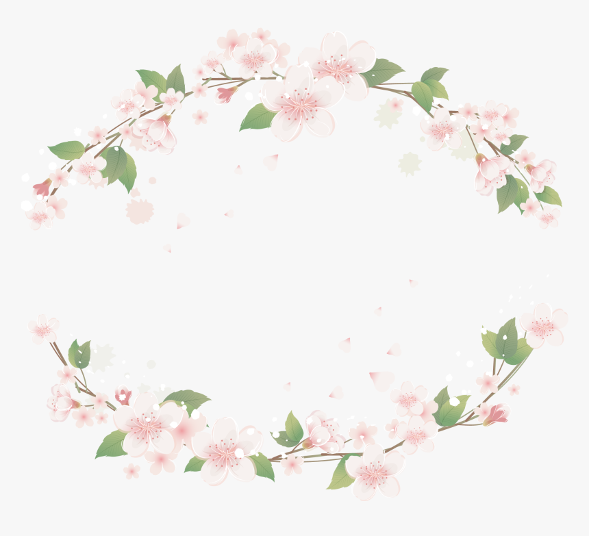 Floral Frame Png - Impatiens, Transparent Png