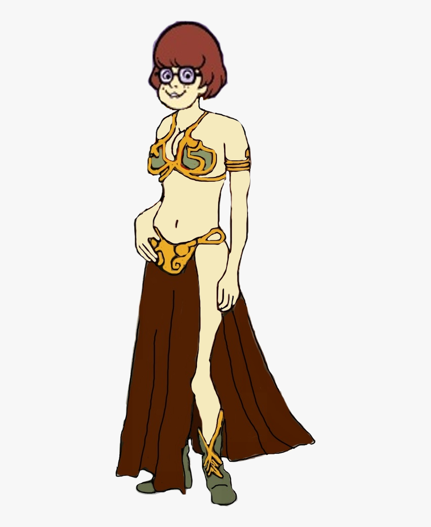Velma Dinkley Wearing Leia S Metal Bikini - Los Simpson Miss Springfield, HD Png Download