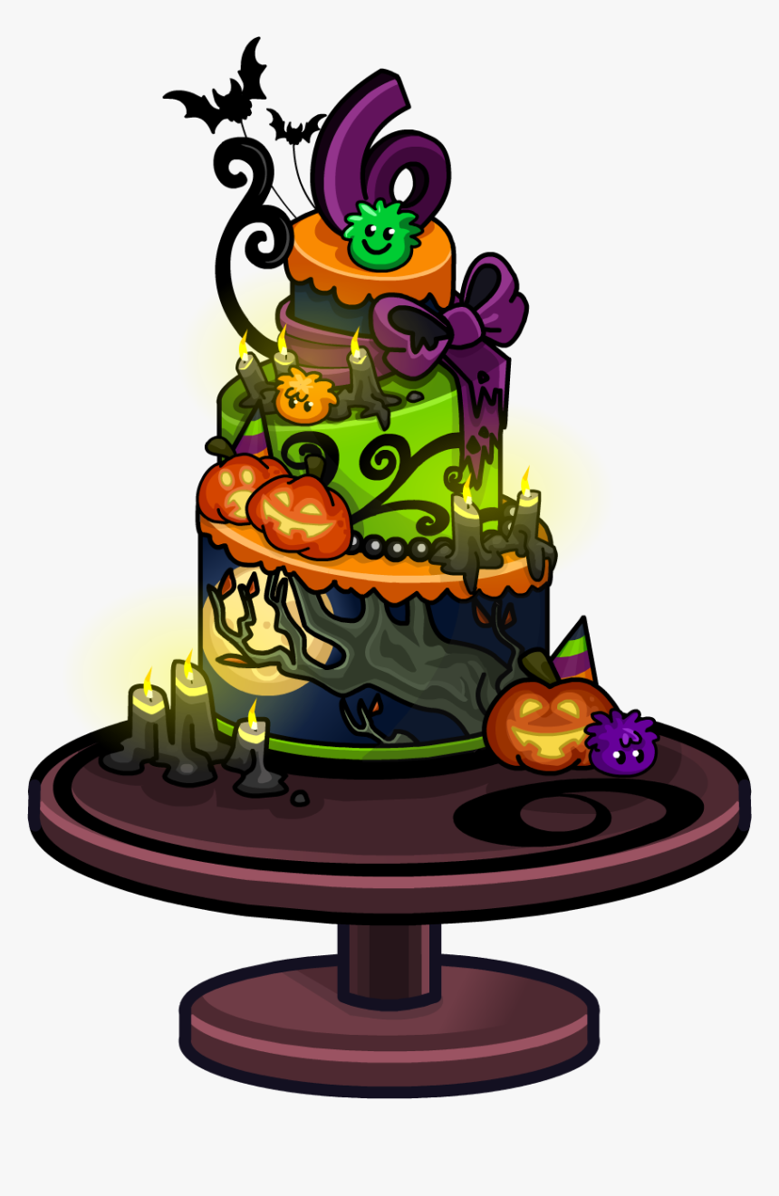 June Clipart Birthday Cake, June Birthday Cake Transparent - Club Penguin Anniversary Cakes, HD Png Download
