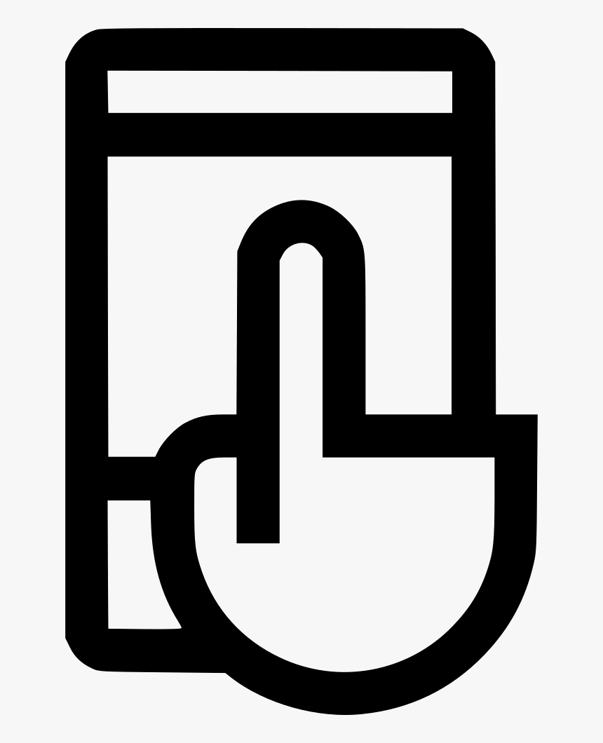 Touch Mobile Device Phone Gesture Touchscreen Screen, HD Png Download