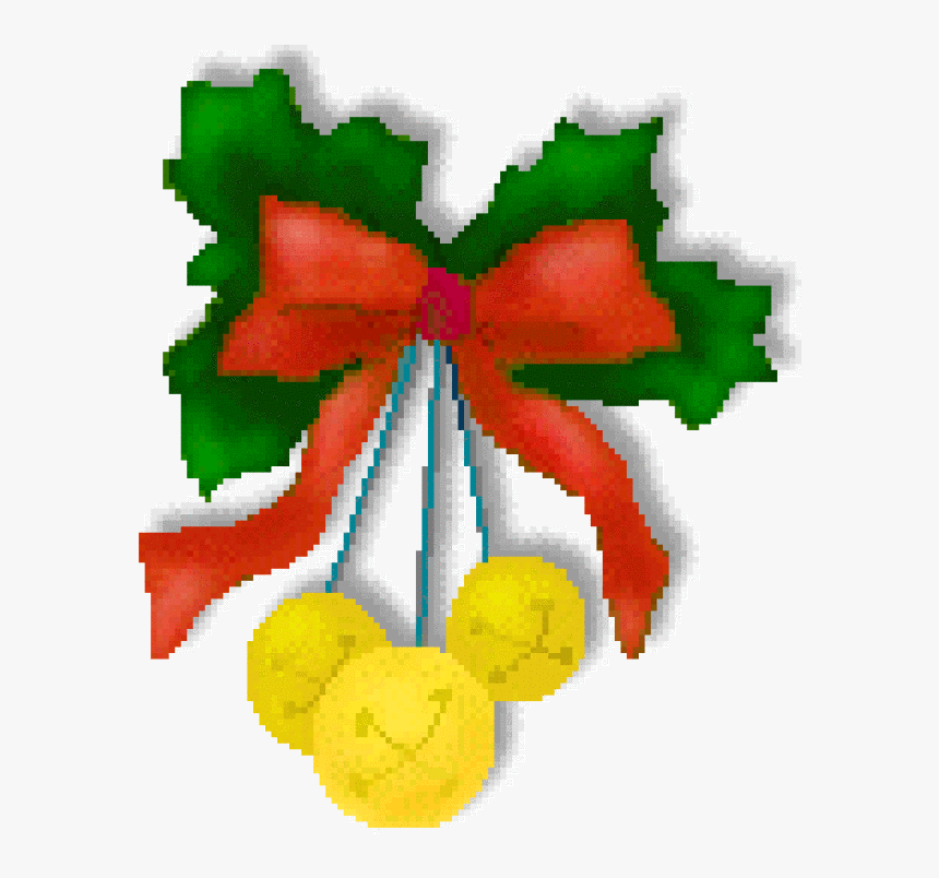 Christmas Bell Clip Art For The Holidays - Moving Sleigh Bells Gif, HD Png Download