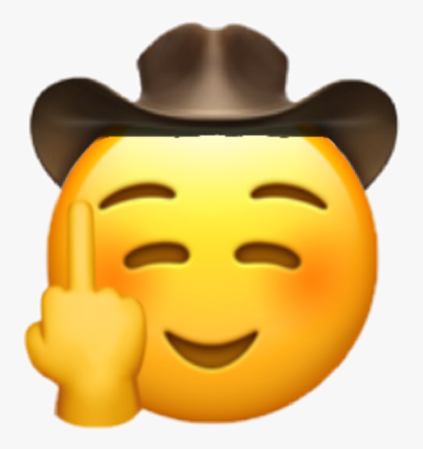 Cowboy Emoji With Hearts, HD Png Download , Transparent Png Image PNGitem