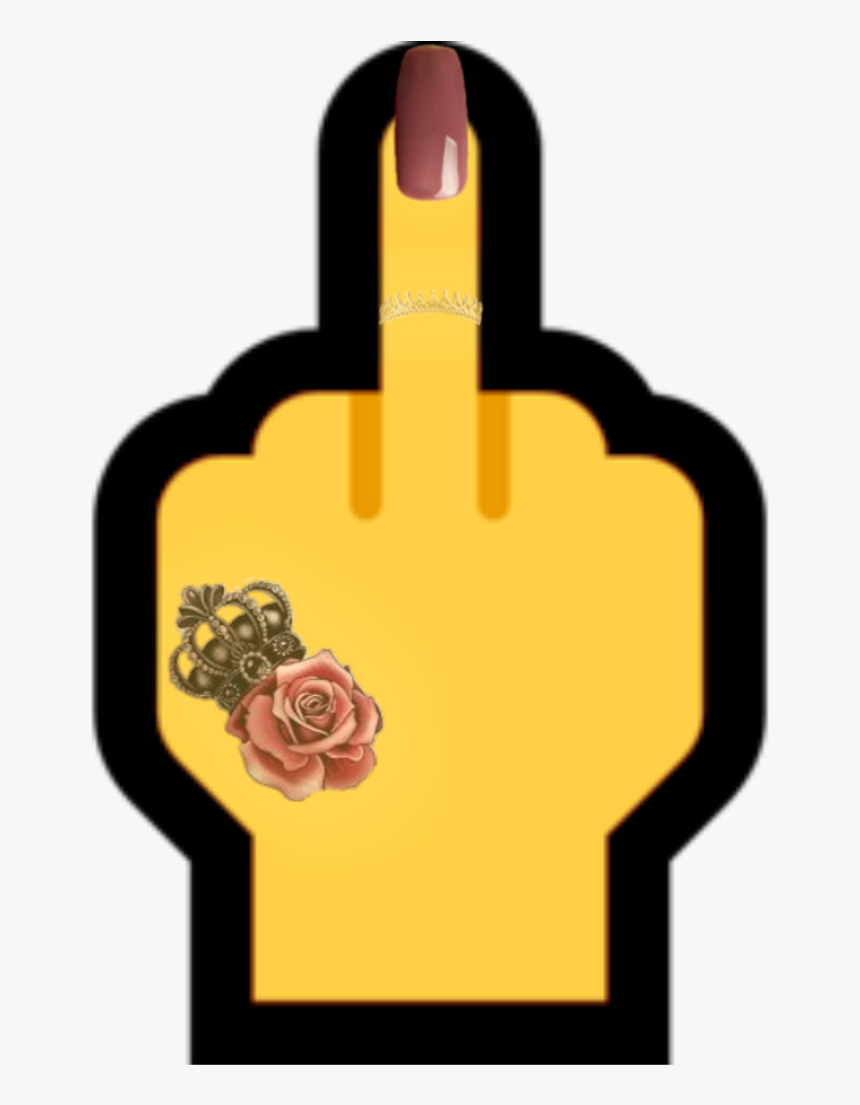 👄🖕🏻👊🏻 Finger Nail Fuckyou Fuck - The Finger, HD Png Download