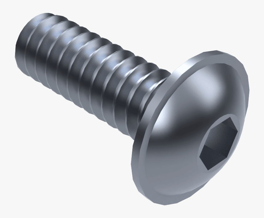 5 16 18 X 1 Flanged Button Head Cap Screw, HD Png Download