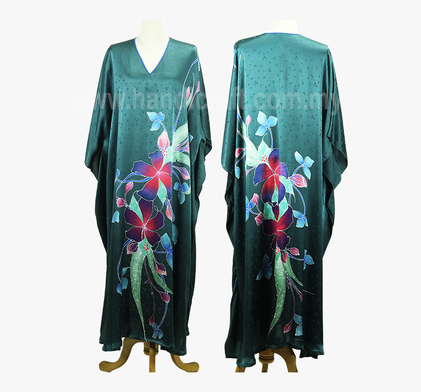 Batik Silk Kaftan - Silk, HD Png Download