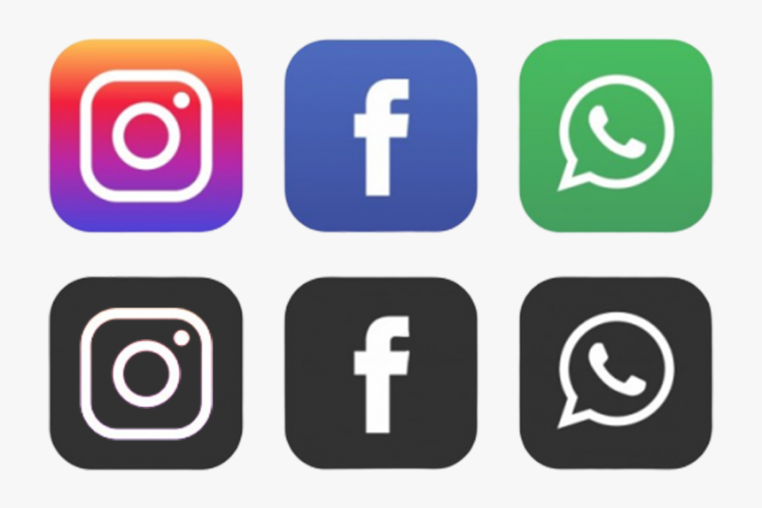 Logo Media Sosial Png, Transparent Png