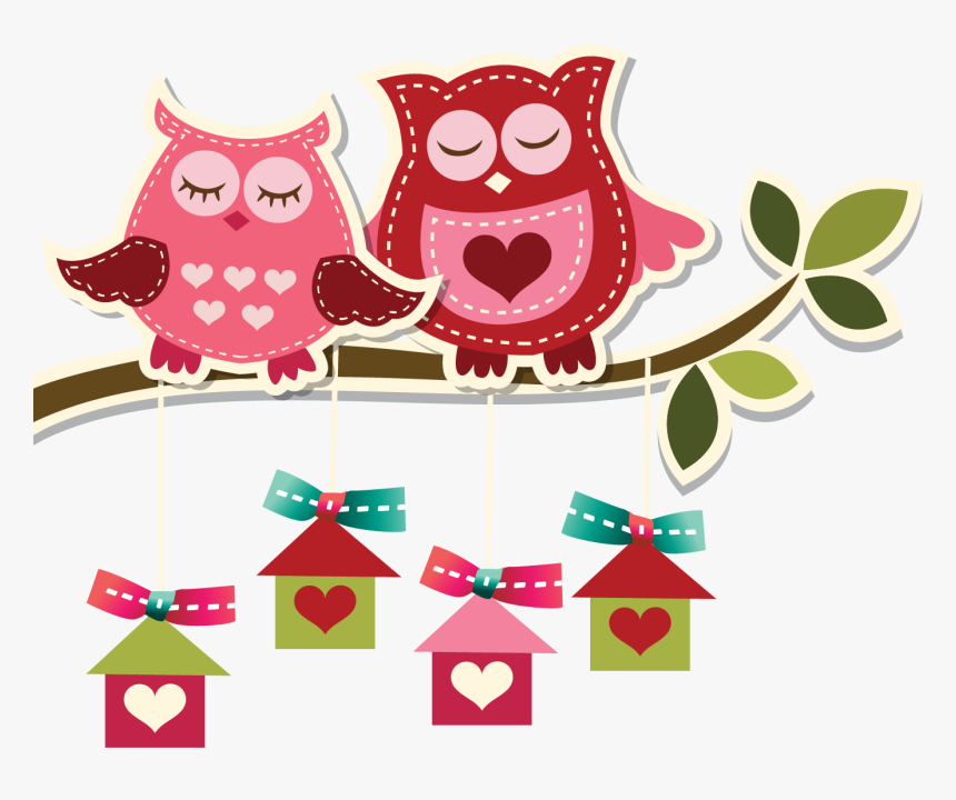 Arbol Con Buhos Para Imprimir, HD Png Download
