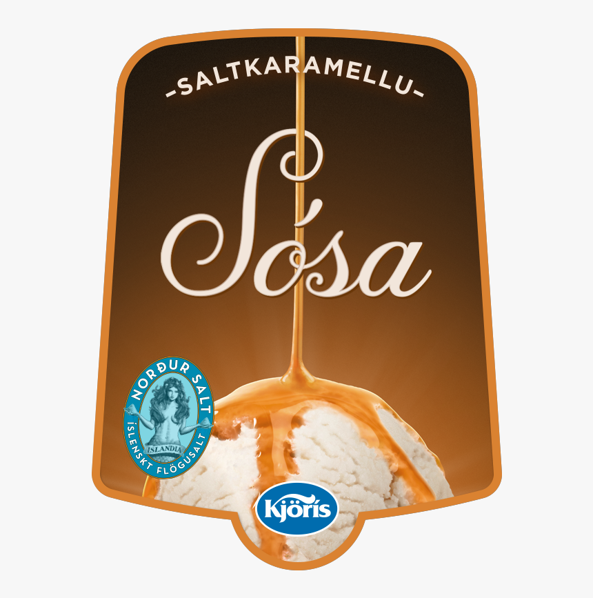 Kjörís Ice Cream Sauce Caramel 250g - Graphic Design, HD Png Download