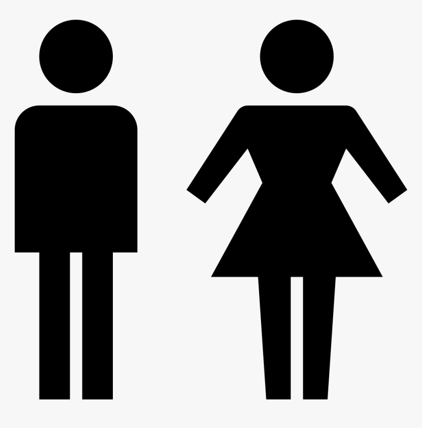 Man Woman - Man And Woman Symbol Png, Transparent Png , Transparent Png ...