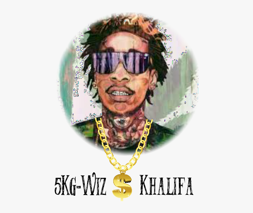 Model Image T Shirt - Wiz Khalifa Thug Life, HD Png Download