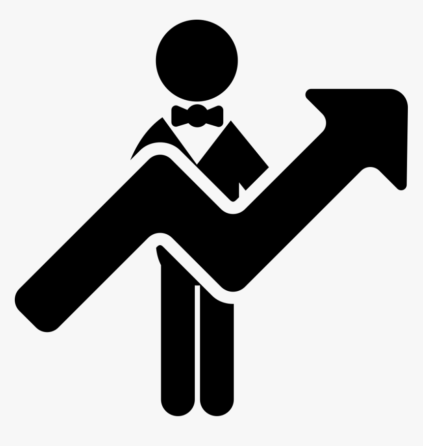 Man Arrow Icon, HD Png Download