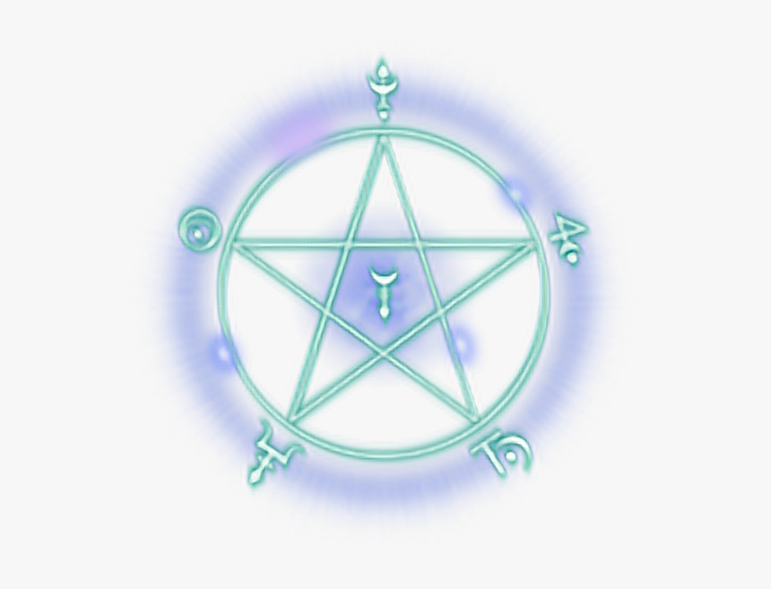 #circle #star #magic #fantasy #witch #witchcraft #purple - Us Air Force Star Logo, HD Png Download