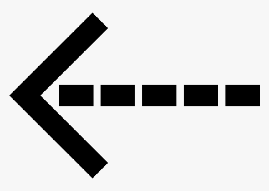 Striped Arrow Pointing Left - Flechas Apuntando Hacia La Izquierda, HD Png Download