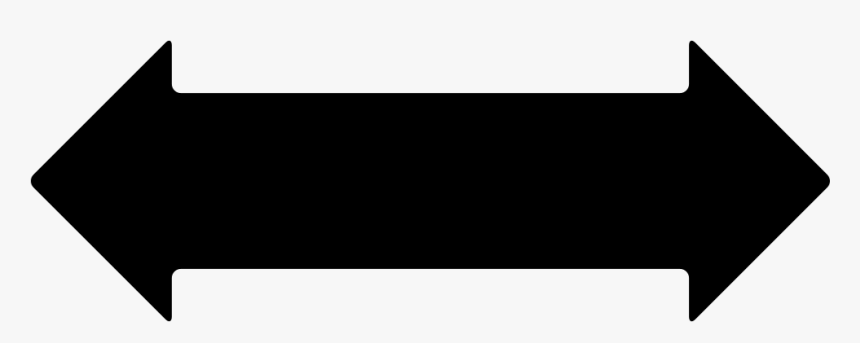 Double Horizontal Arrow Pointing Two Opposite Directions Arrow Pointing Left And Right Hd Png Download Transparent Png Image Pngitem