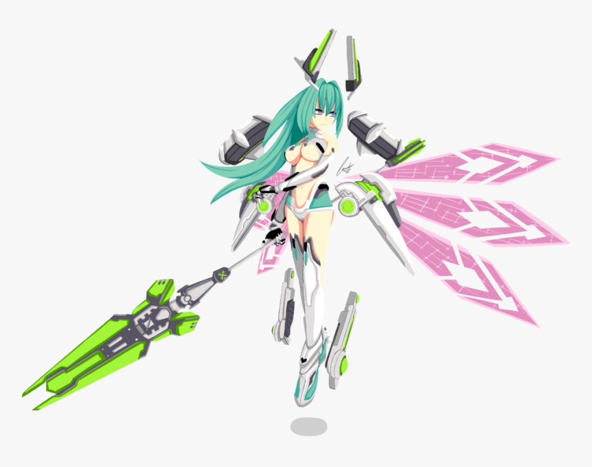 Neptunia Green Heart Sprite, HD Png Download