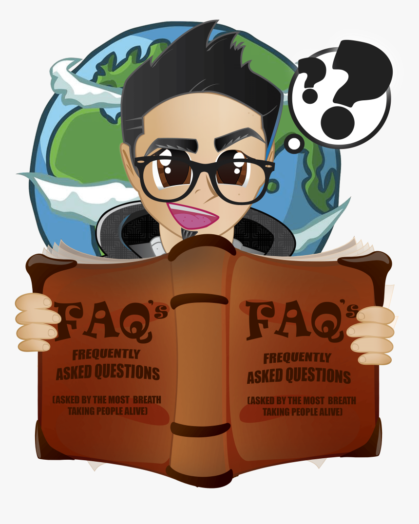 Cash Home Buyers Hub Guy Reading Faq - Cartoon, HD Png Download
