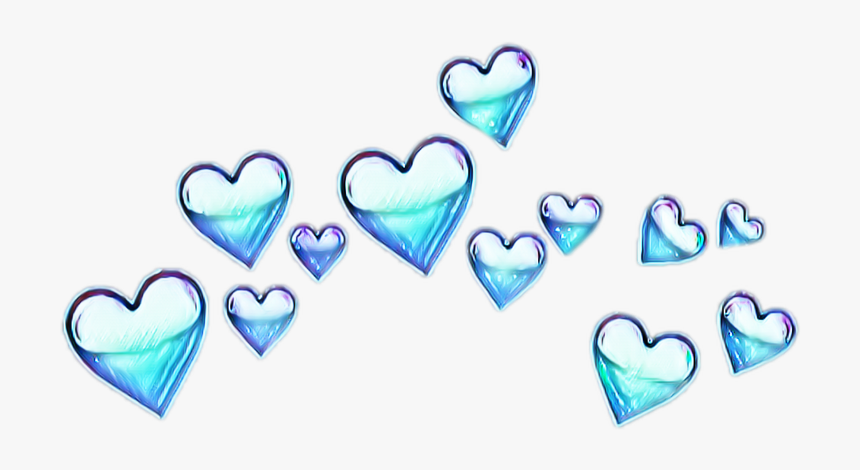 #heart #hearts #asthetic #asthetics #heartcrown #crown - Heart, HD Png Download