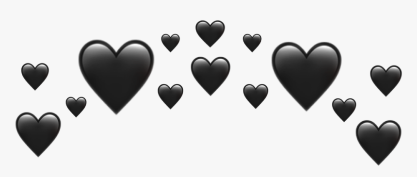 Black Hearts - Heart, HD Png Download