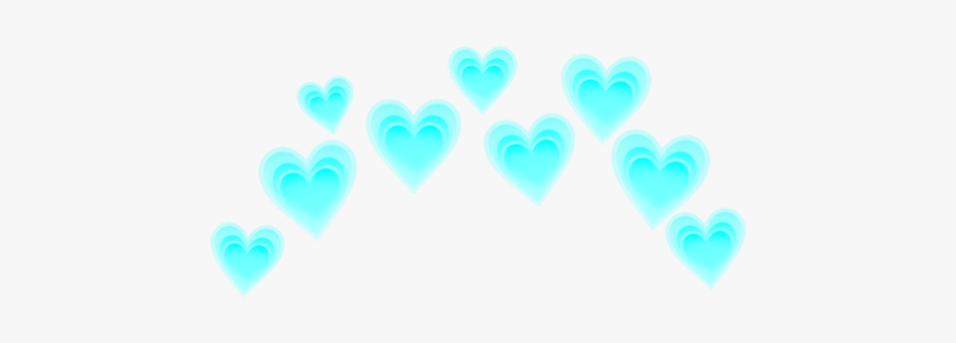 #emoji #iphoneemoji #heartcrown #heartemoji #neon #neonemoji - Heart, HD Png Download