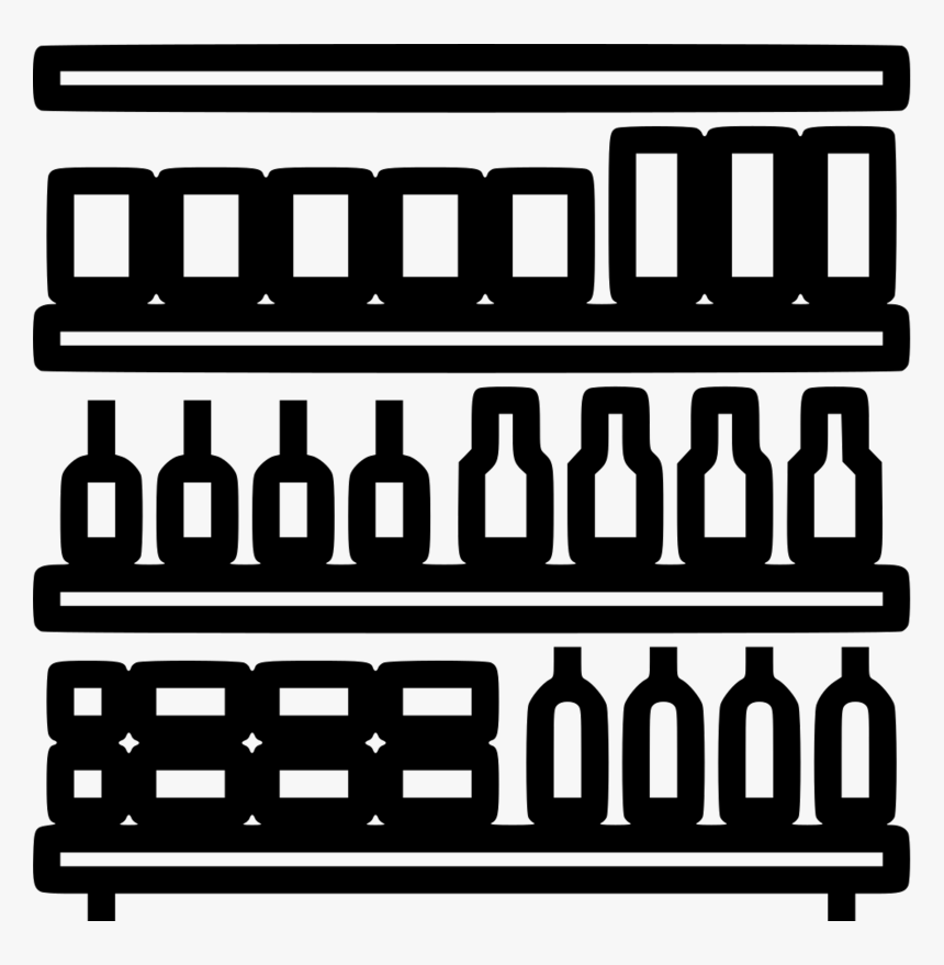 Grocery Store Shelf Icon, Hd Png Download Grocery Store Shelf Icon