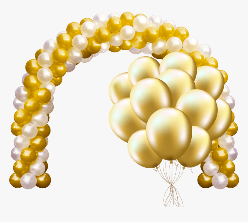 Home Gold-1 - Balloon Arch, HD Png Download