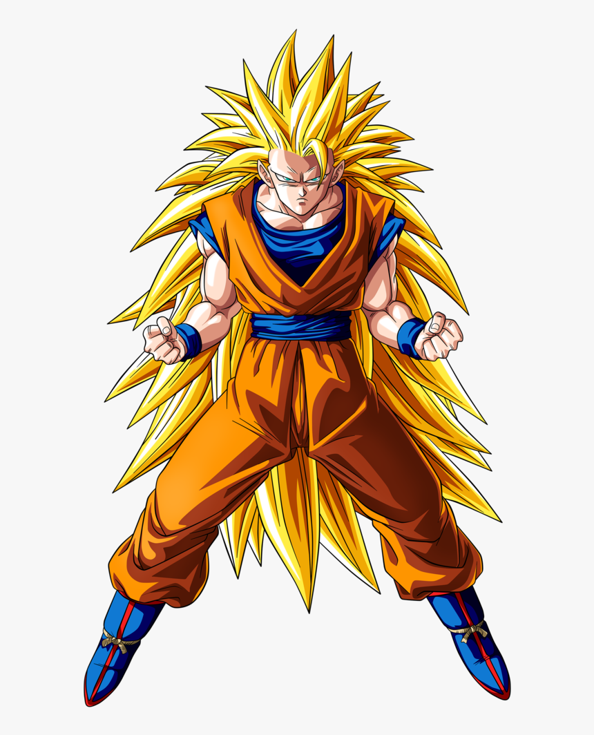 Shrey Tiwari - Goku Super Sayayin 3, HD Png Download