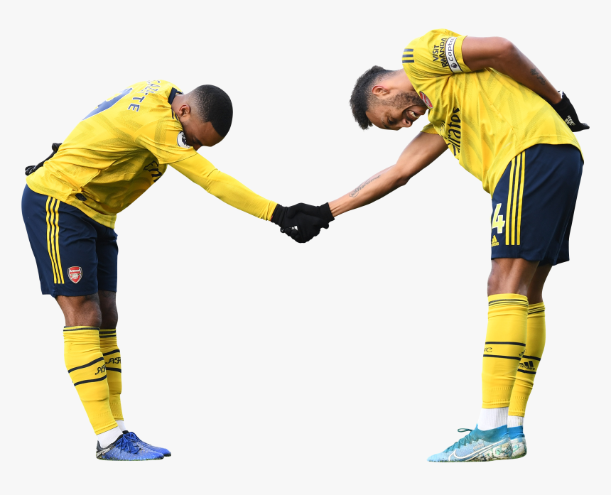 Alexandre Lacazette & Pierre-emerick Aubameyang render - Player, HD Png Download