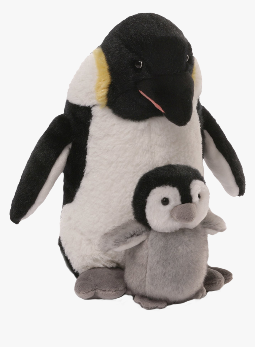 Mummy & Me Penguin 10” Plush - Toy Penguin, HD Png Download