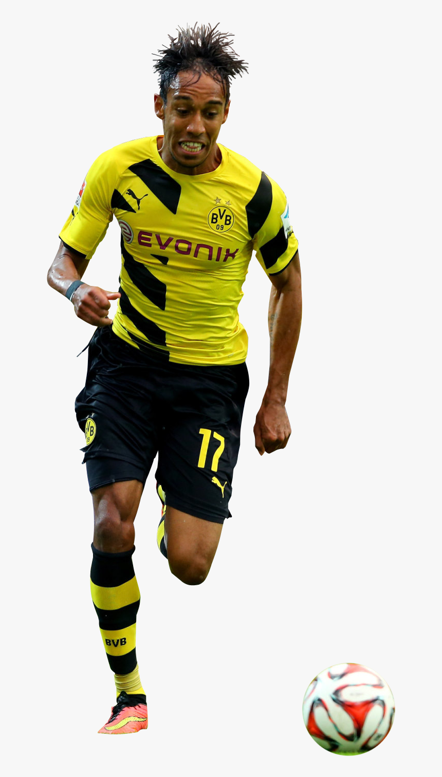 Soccer Player Aubameyang Transparent, HD Png Download