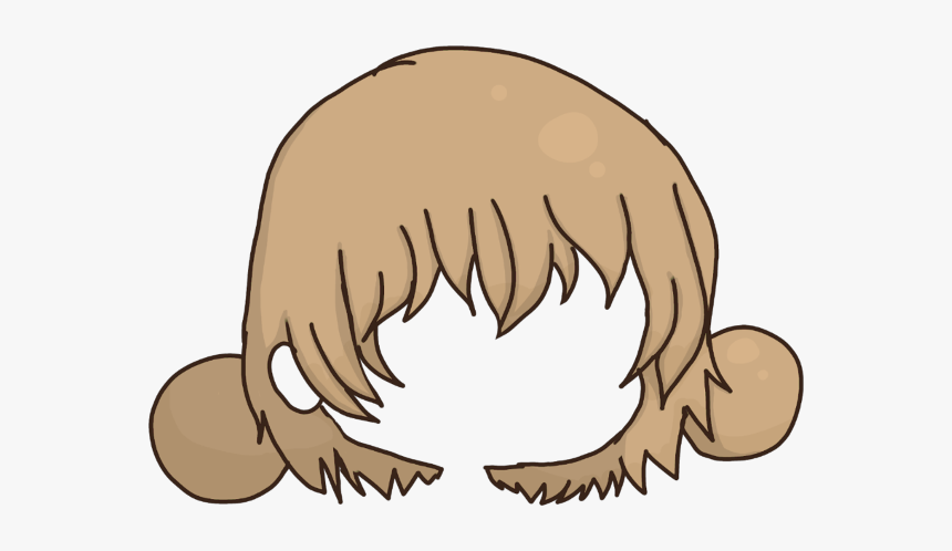 #gacha #hair #chiesuka - Cartoon, HD Png Download