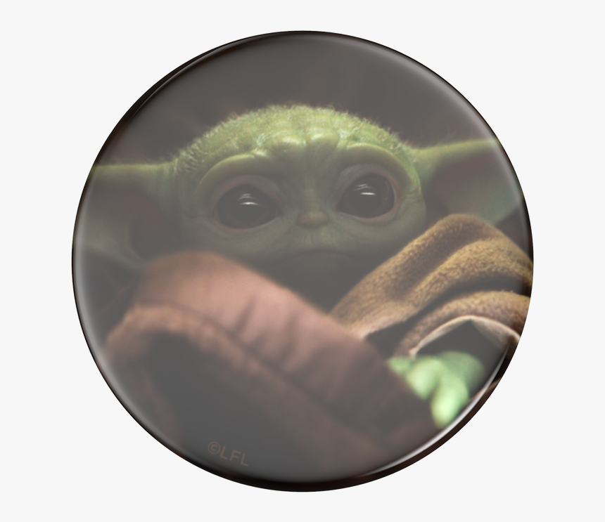 Mandalorian Pop Grip - Baby Yoda Popsocket, HD Png Download