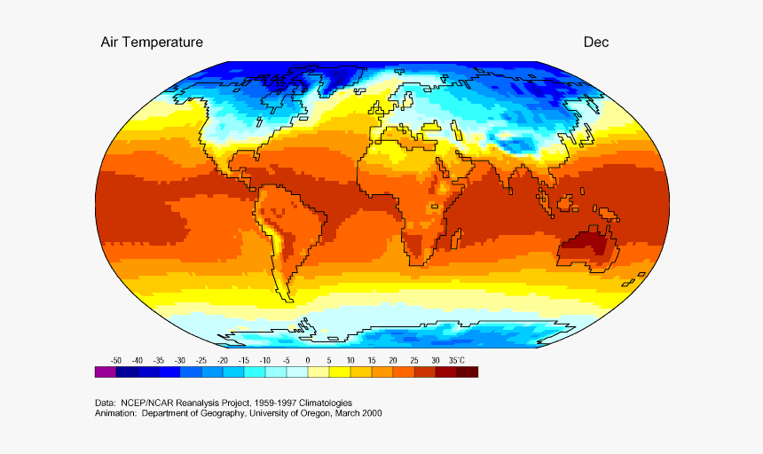 Style Width - World Temperature Map Gif, HD Png Download