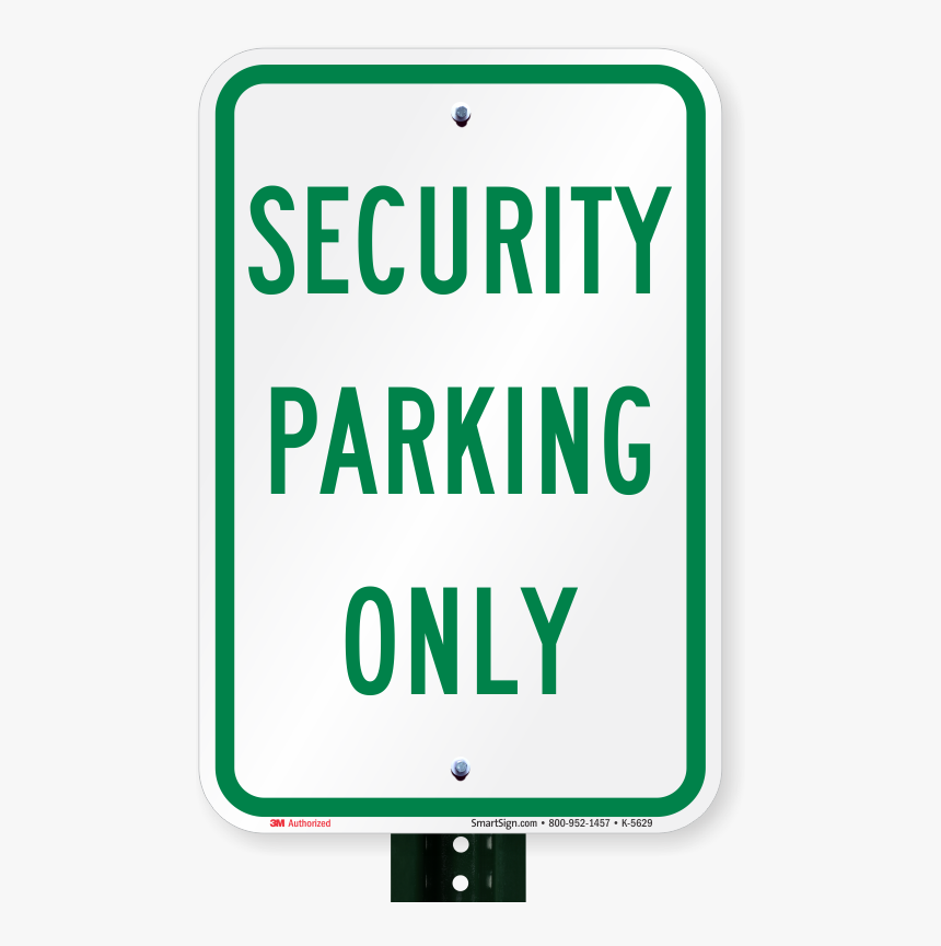 Security Parking Only, HD Png Download