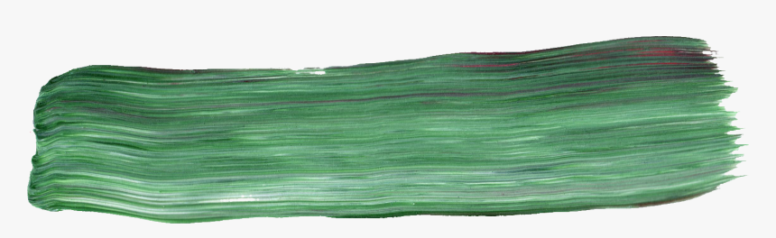 Acrylic Green Paint Strokes, HD Png Download