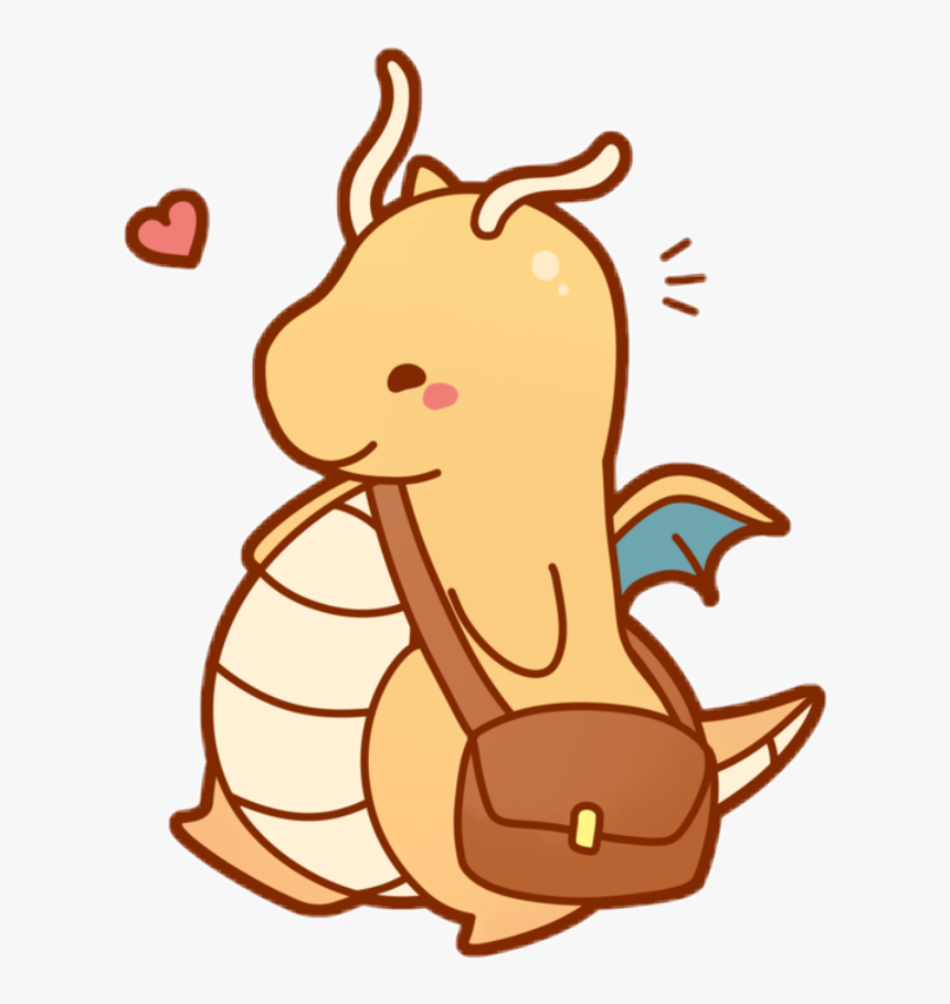 Transparent Charizard Clipart - Dragonite Chibi, HD Png Download