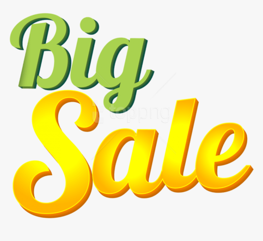 Free Png Download Big Sale Clipart Png Photo Png Images - Graphic Design, Transparent Png