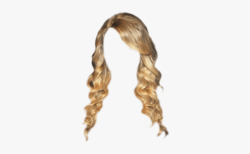 #blond #hair #long #dressup #costume - Lace Wig, HD Png Download