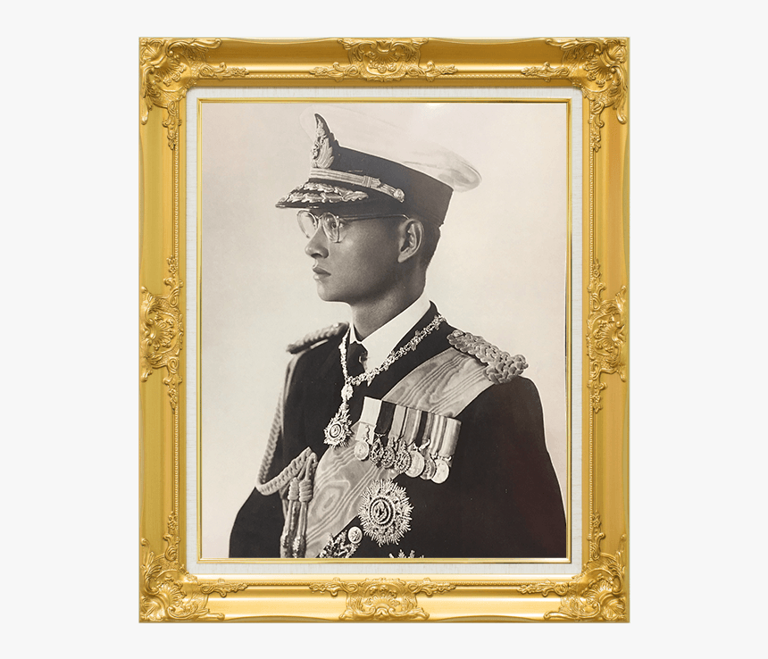 King Bhumibol Adulyadej Frame, HD Png Download