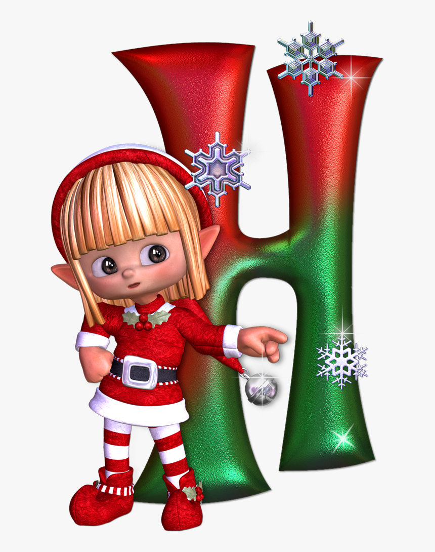 Christmas Elf Letter S, HD Png Download