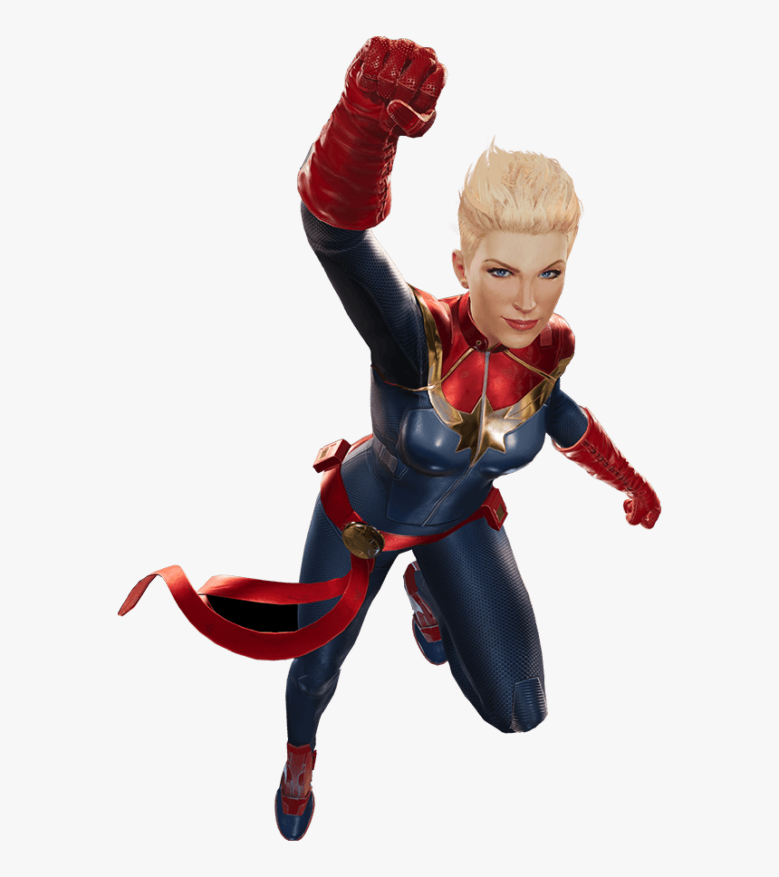 Cap Marvel - Marvel Powers United Vr Captain Marvel, HD Png Download
