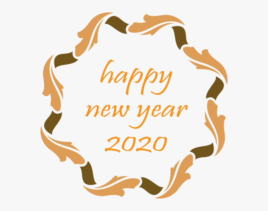 Happy New Year 2020 Clipart, HD Png Download