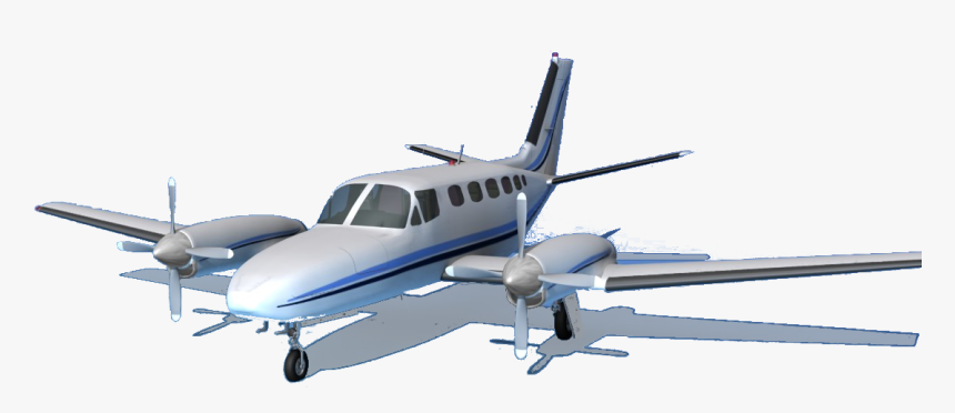 Airplane Fixed Wing Aircraft Propeller Narrow Body - Monoplane, HD Png Download