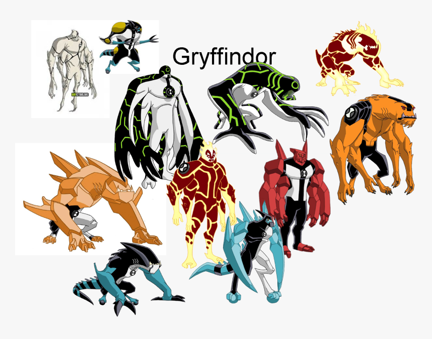 Heatmutt Ben 10 , Png Download - Illustration, Transparent Png