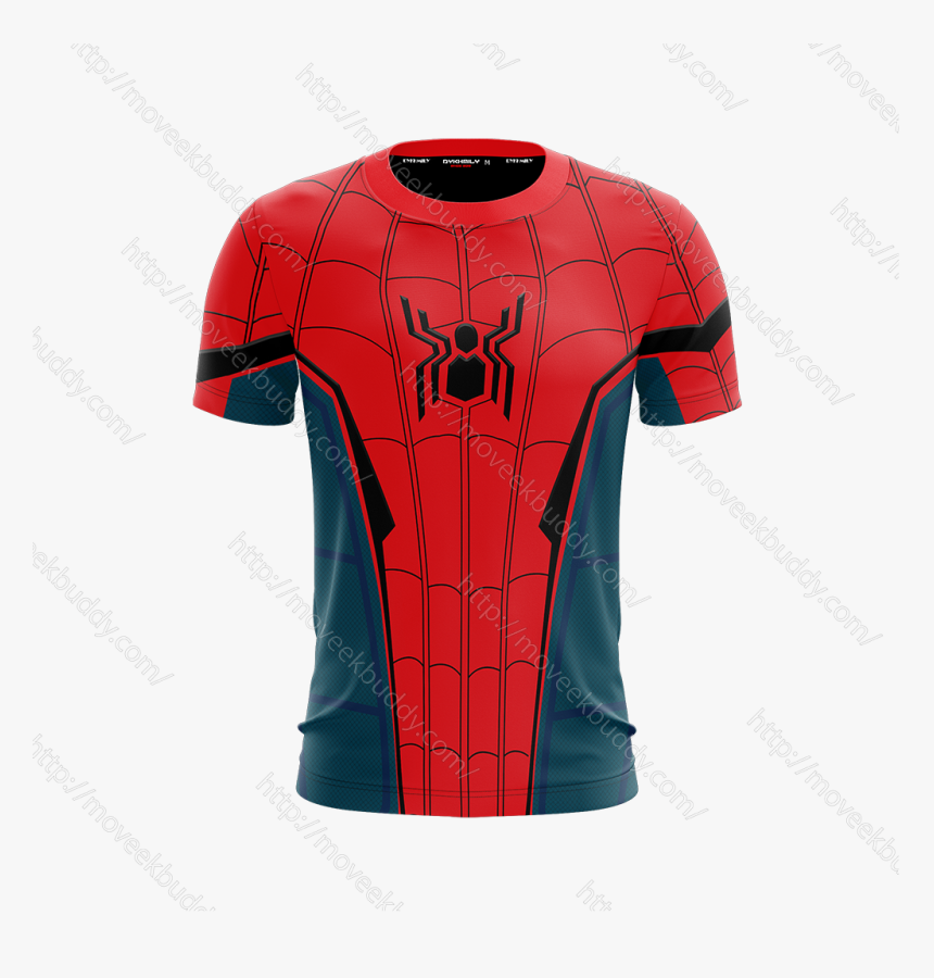 Far From Home 2019 Cosplay Unisex 3d T-shirt - Spiderman T Shirt Far From Home, HD Png Download