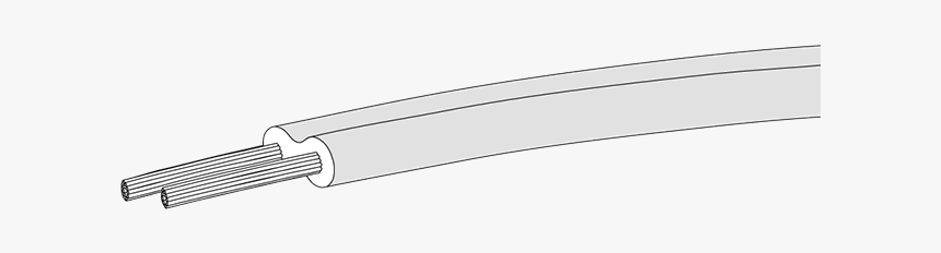 L 11 Middle Temperature 2 Wire Cable - Speaker Wire, HD Png Download