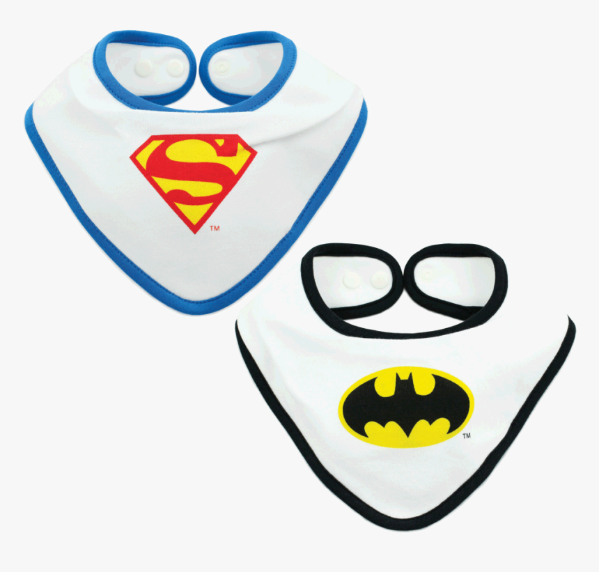 Bumkins Dc Comics Bandana Bib, Superman Pink, 0-9 Months - Supergirl, HD Png Download