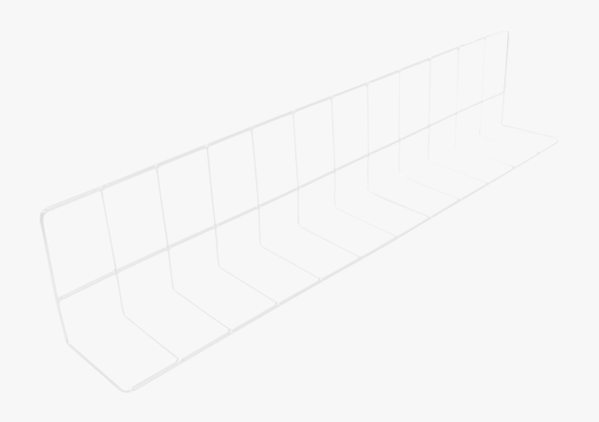 W4630-w Wire Divider, Vinyl Coated 4” X 6” X 30” L - Shelf, HD Png Download