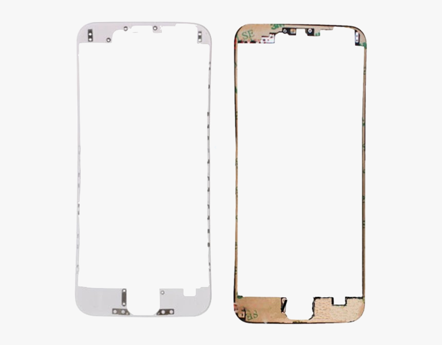 Iphone 6 White Lcd Supporting Frame Bezel With Adhesive - Iphone 6 Screen Supporting Frame, HD Png Download
