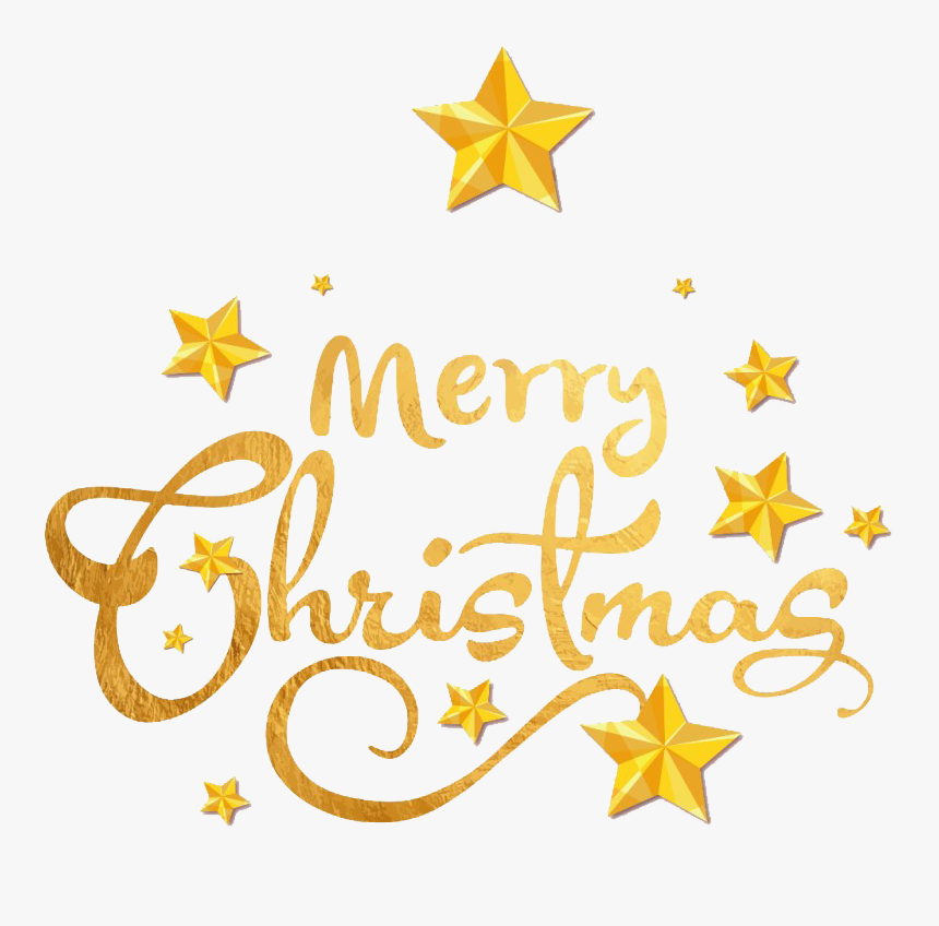 Christmas Word Png Photos, Transparent Png